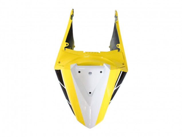 Carenados Moto Yamaha YZF R3/R25 2019-2021 - Amarillo Blanco Negro Raya