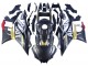 Carenados Moto Yamaha YZF R3/R25 2022-2024 - Negro FibraCarbono Estilo Oro Rojo ABBOT