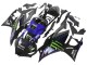 Carenados Moto Yamaha YZF R3/R25 2022-2024 - Azul Verde Negro Monstruo Yamalube ENEOS
