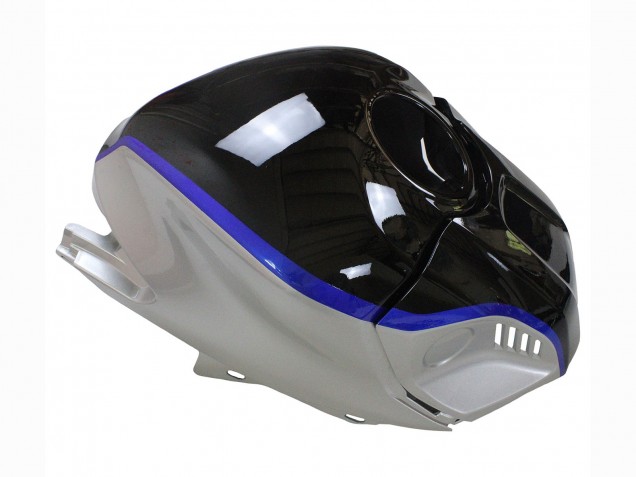 Carenados Moto Yamaha YZF R3/R25 2022-2024 - Plata Azul Negro Brillante