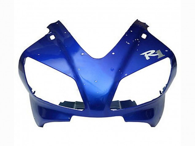 Carenados Moto Yamaha YZF 1000 R1 1998-1999 - Azul Blanco Negro Brillante