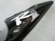 Carenados Moto Yamaha YZF 1000 R1 2000-2001 - Negro Brillante Blanco Calcomanía
