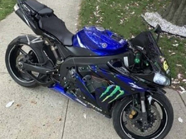 Carenados Moto Yamaha YZF 1000 R1 2004-2006 - Azul Negro Amarillo Verde Monstruo Yamalube ENEOS 69