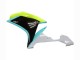 Carenados Moto Yamaha YZF 1000 R1 2007-2008 - Azul Claro Verde Lima Negro