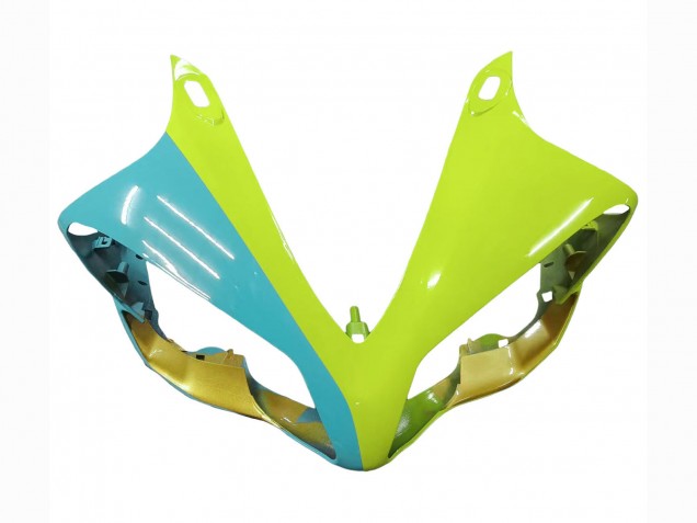 Carenados Moto Yamaha YZF 1000 R1 2007-2008 - Azul Claro Verde Lima Negro