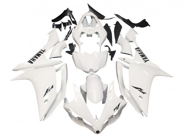 Carenados Moto Yamaha YZF 1000 R1 2007-2008 - Blanco Negro