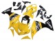 Kits Carenado Moto Yamaha YZF 1000 R1 2009-2011 - Amarillo Blanco Negro Raya