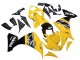 Kits Carenado Moto Yamaha YZF 1000 R1 2009-2011 - Amarillo Blanco Negro Raya