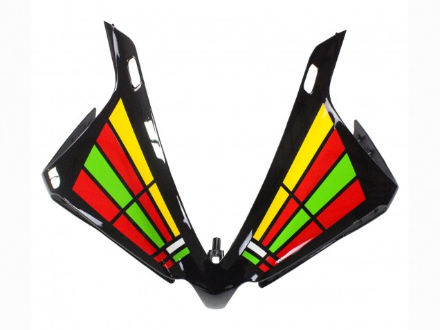Carenados Moto Yamaha YZF 1000 R1 2012-2014 - Negro Brillante Amarillo Verde Azul Rojo RuedaColores