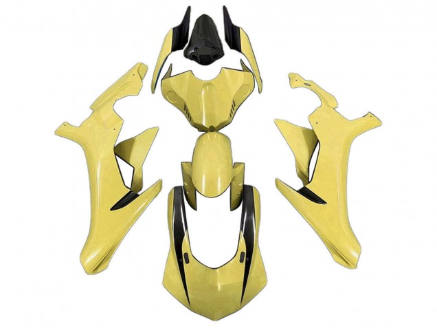 Carenados Moto Yamaha YZF 1000 R1 2020-2025 - Amarillo Negro Brillante