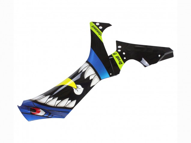 Carenados Moto Yamaha YZF 1000 R1 2020-2025 - Azul Verde Negro Tiburón