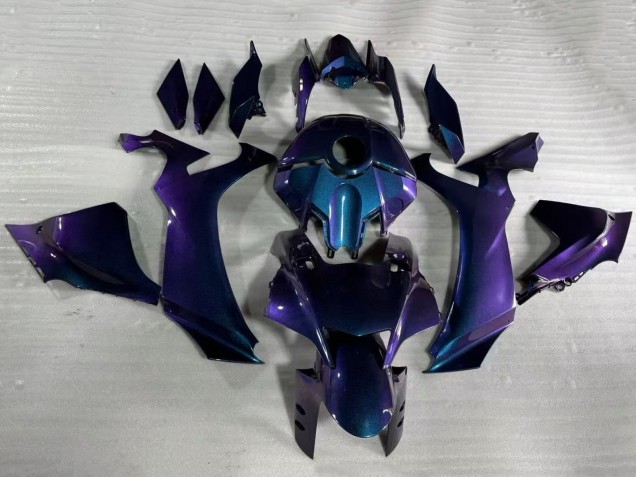 Carenados Moto Yamaha YZF 1000 R1 2020-2025 - Gradiente Azul Púrpura