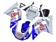 Carenados Moto Yamaha YZF 600 R6 1998-2002 - Blanco Azul Rojo Fiat 99