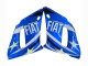 Carenados Moto Yamaha YZF 600 R6 1998-2002 - Blanco Azul Neon Amarillo Fiat Motul Michelin