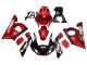 Carenados Moto Yamaha YZF 600 R6 1998-2002 - Rojo Blanco Negro Brillante