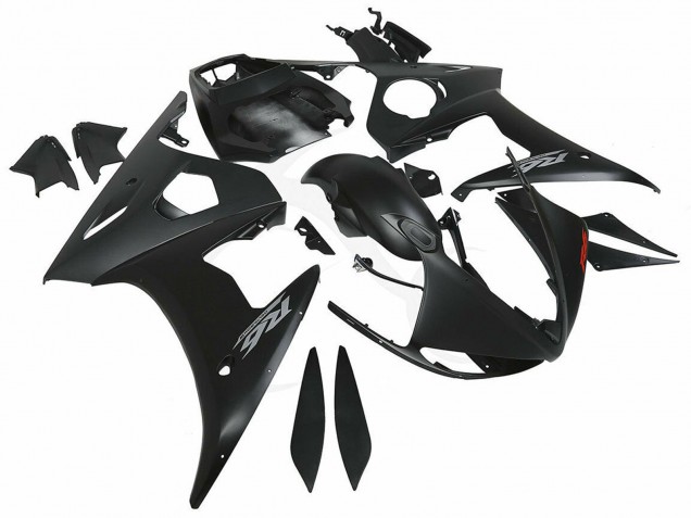 Carenados Moto Yamaha YZF R6 2003-2004 - Negro Mate