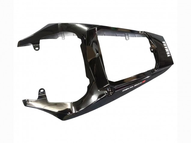 Carenados Moto Yamaha YZF R6S 2006-2009 - Negro Brillante Negro Mate Blanco Calcomanías