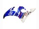 Carenados Moto Yamaha YZF R6 2003-2004 - Blanco Azul Fiat Motul Kastinee