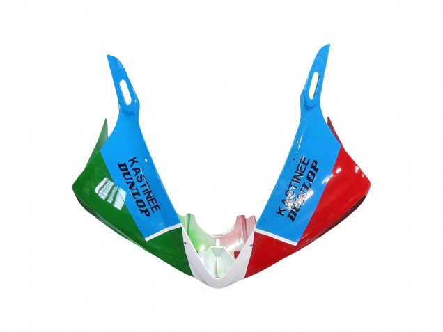 Carenados Moto Yamaha YZF R6 2003-2004 - Blanco Azul Verde Rojo Kastinee Dunlop Motul