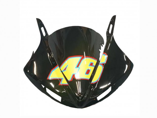 Carenados Moto Yamaha YZF R6 2003-2004 - Amarillo Rojo Negro Brillante 46