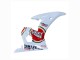 Carenados Moto Yamaha YZF R6S 2006-2009 - Blanco Rojo Lucky Strike Motul