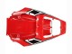 Carenado Moto Yamaha YZF R6 2003-2004 - Blanco Rojo Negro Brillante