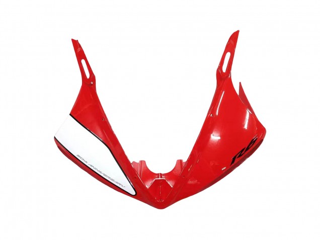 Carenado Moto Yamaha YZF R6 2003-2004 - Blanco Rojo Negro Brillante