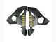 Carenados Moto Yamaha YZF R6 2003-2004 - Gris Mate Negro Mate Oro Calcomanías