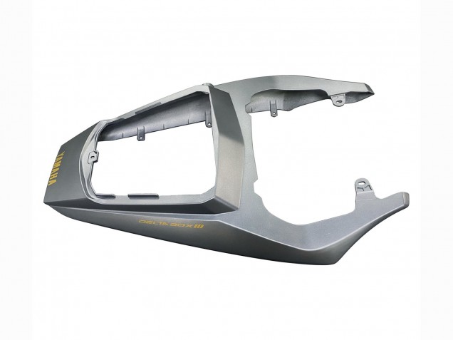 Carenados Moto Yamaha YZF R6 2003-2004 - Gris Mate Negro Mate Oro Calcomanías