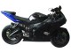 Carenados Moto Yamaha YZF R6 2003-2004 - Azul Negro Mate