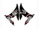 Carenados Moto Yamaha YZF R6S 2006-2009 - Negro Brillante Rojo Blanco Lucky Strike Motul