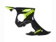 Carenados Moto Yamaha YZF R6 2003-2004 - Negro Brillante Neon Amarillo