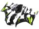 Carenados Moto Yamaha YZF R6S 2006-2009 - Negro Brillante Neon Amarillo