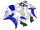 Carenados Moto Yamaha YZF R6 2003-2004 - Blanco Azul GYTR