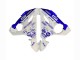 Carenados Moto Yamaha YZF 600 R6 2005 - Blanco Azul Yamalube