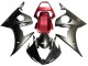 Carenado Moto Yamaha YZF 600 R6 2005 - Negro Mate Rojo