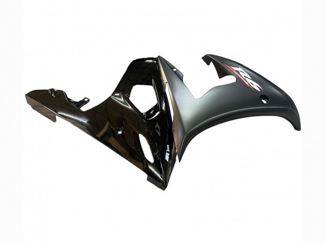 Carenados Moto Yamaha YZF 600 R6 2005 - Negro Brillante Negro Mate Oro
