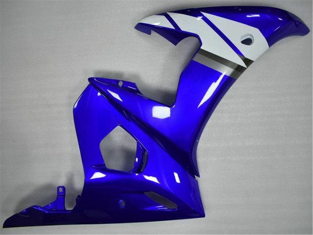 Carenados Moto Yamaha YZF 600 R6 2005 - Azul Blanco