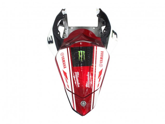 Carenados Moto Yamaha YZF 600 R6 2006-2007 - Blanco Rojo Negro Verde Monstruo Milwaukee