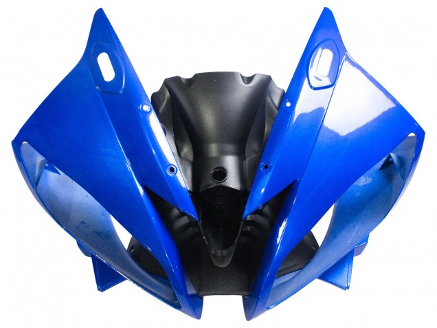 Carenados Moto Yamaha YZF 600 R6 2006-2007 - Azul Blanco Negro Brillante