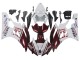 Carenados Moto Yamaha YZF 600 R6 2006-2007 - Blanco Rojo Granate Fiat Acer Yamalube