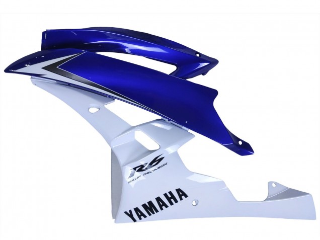 Carenados Moto Yamaha YZF 600 R6 2006-2007 - Blanco Azul Negro