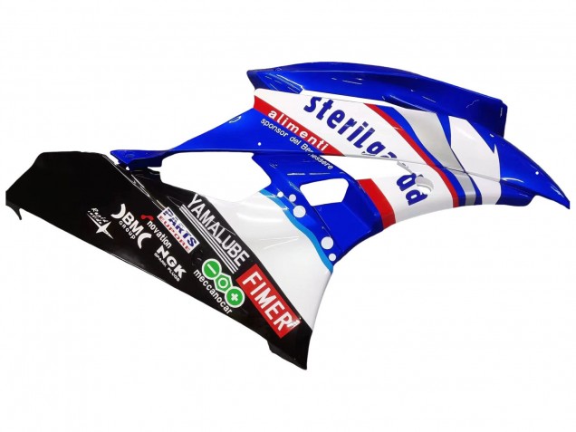 Carenados Moto Yamaha YZF 600 R6 2006-2007 - Blanco Azul Negro Fimer Volvo Yamalube Sterilgarda