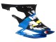 Carenados Moto Yamaha YZF 600 R6 2006-2007 - Azul Neon Verde Negro Tiburón