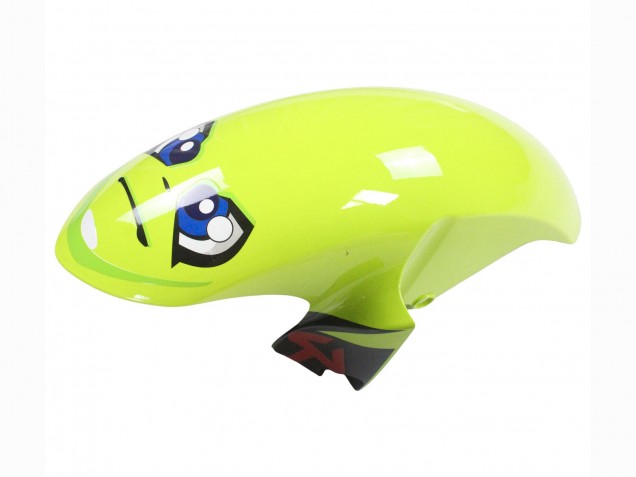 Carenados Moto Yamaha YZF 600 R6 2006-2007 - Azul Neon Verde Negro Tiburón