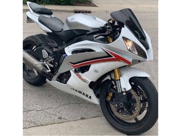 Carenados Moto Yamaha YZF 600 R6 2008-2016 - Blanco Rojo