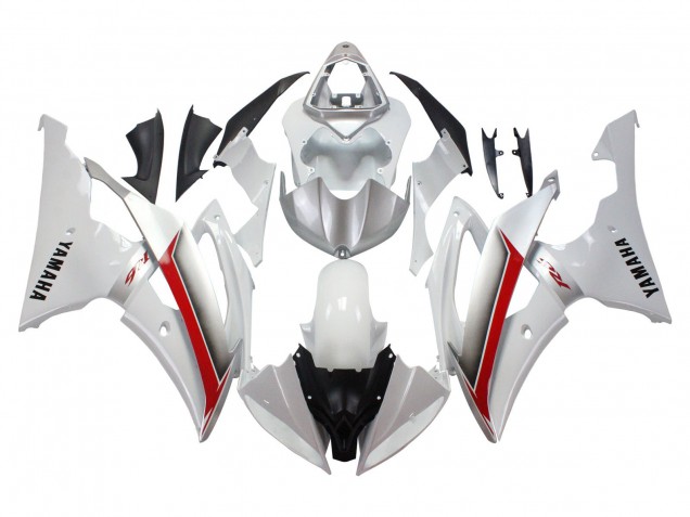 Carenados Moto Yamaha YZF 600 R6 2008-2016 - Blanco Rojo