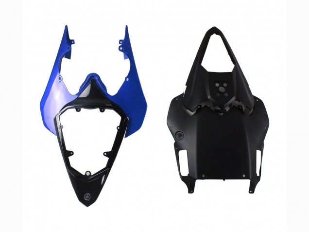 Carenados Moto Yamaha YZF 600 R6 2008-2016 - Blanco Azul Negro Brillante