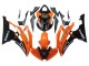 Carenados Moto Yamaha YZF 600 R6 2008-2016 - Naranja Negro
