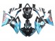 Carenados Moto Yamaha YZF 600 R6 2008-2016 - Azul Claro Negro Mate Petronas ENEOS